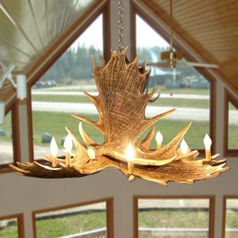 Lustre Tyler com 6 Chifres de Alce