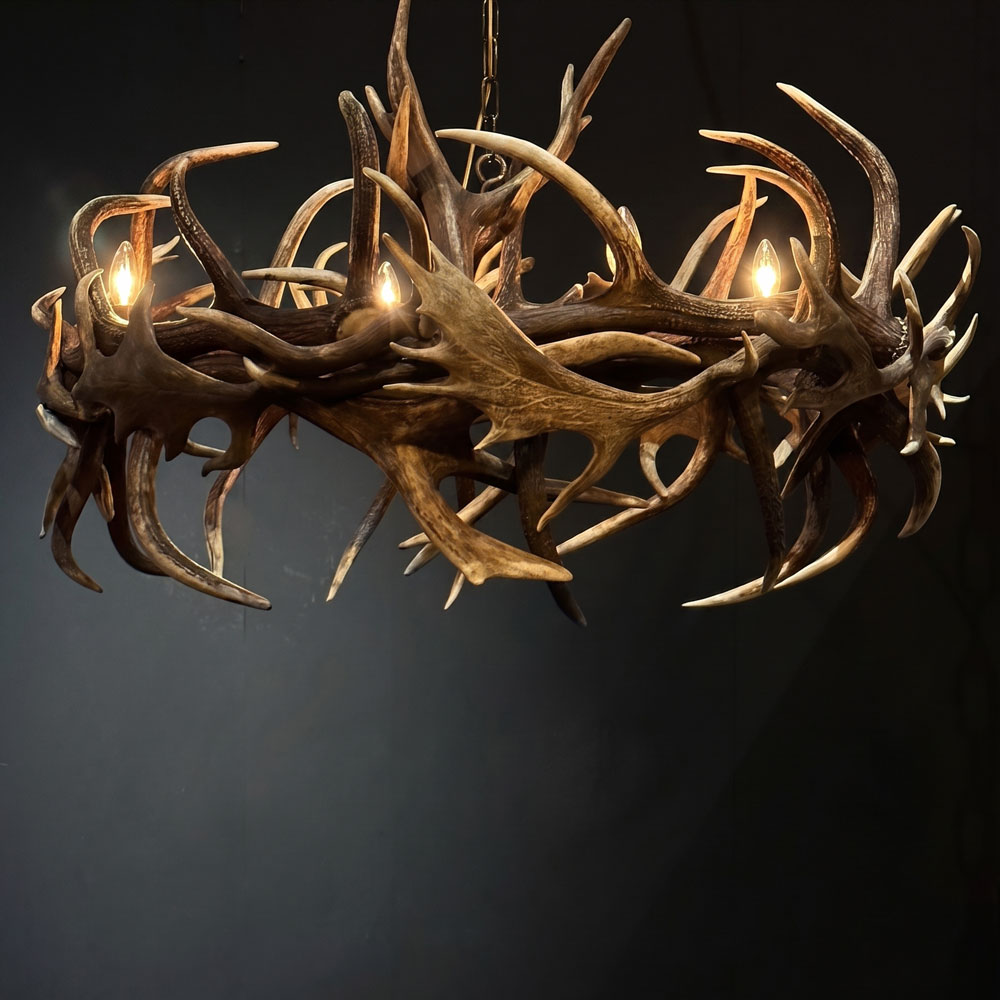 Lustre Dusty Chifres de Cervo