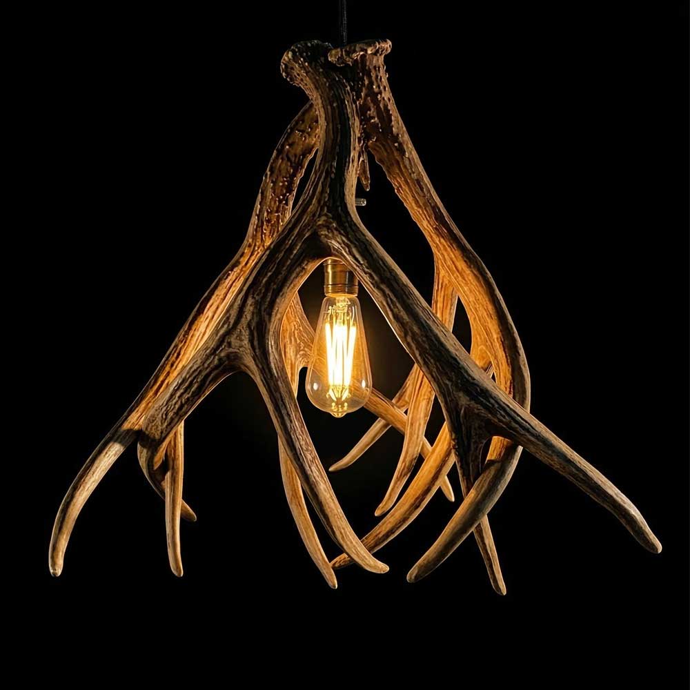 Pendente Nevada com Chifre de Cervo