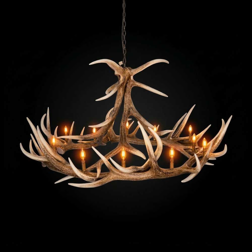 Lustre de Chifre de Cervo Yellowstone ELK
