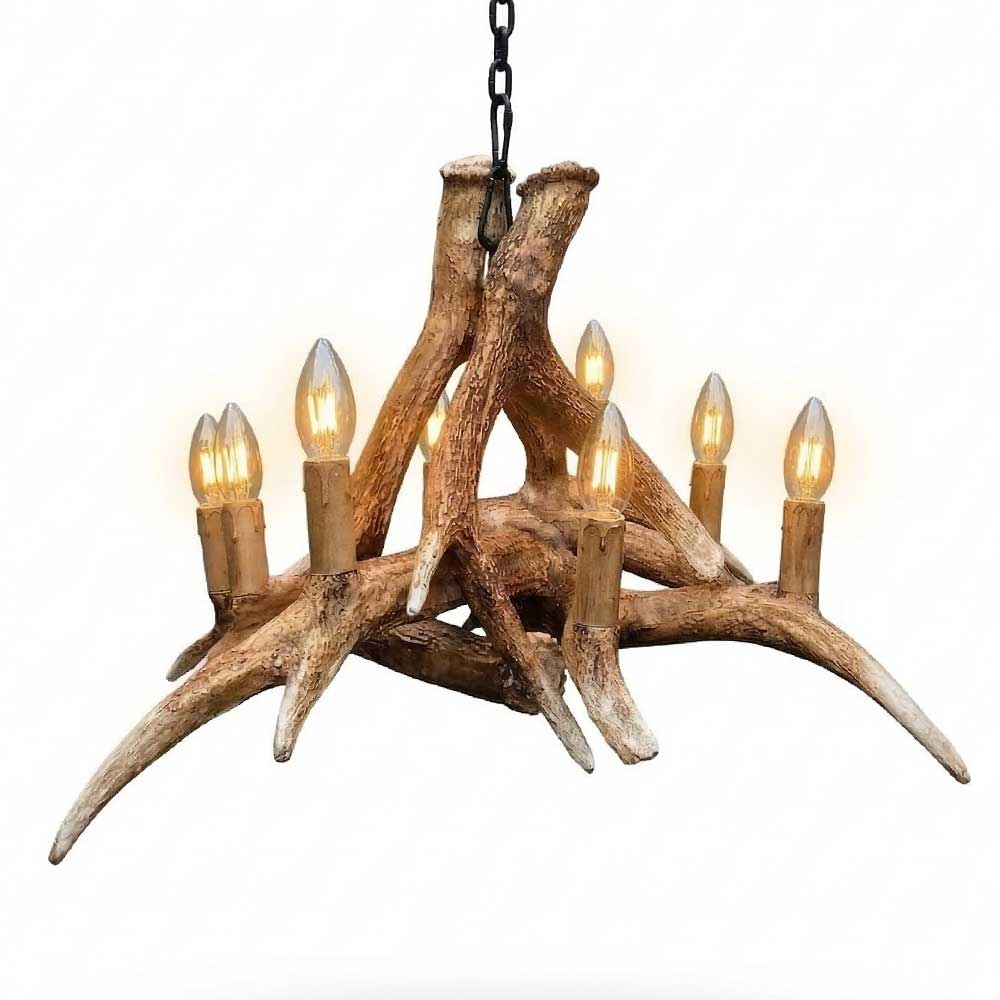 Lustre Texas Ranch Pro Ropers - Chifre de Cervo