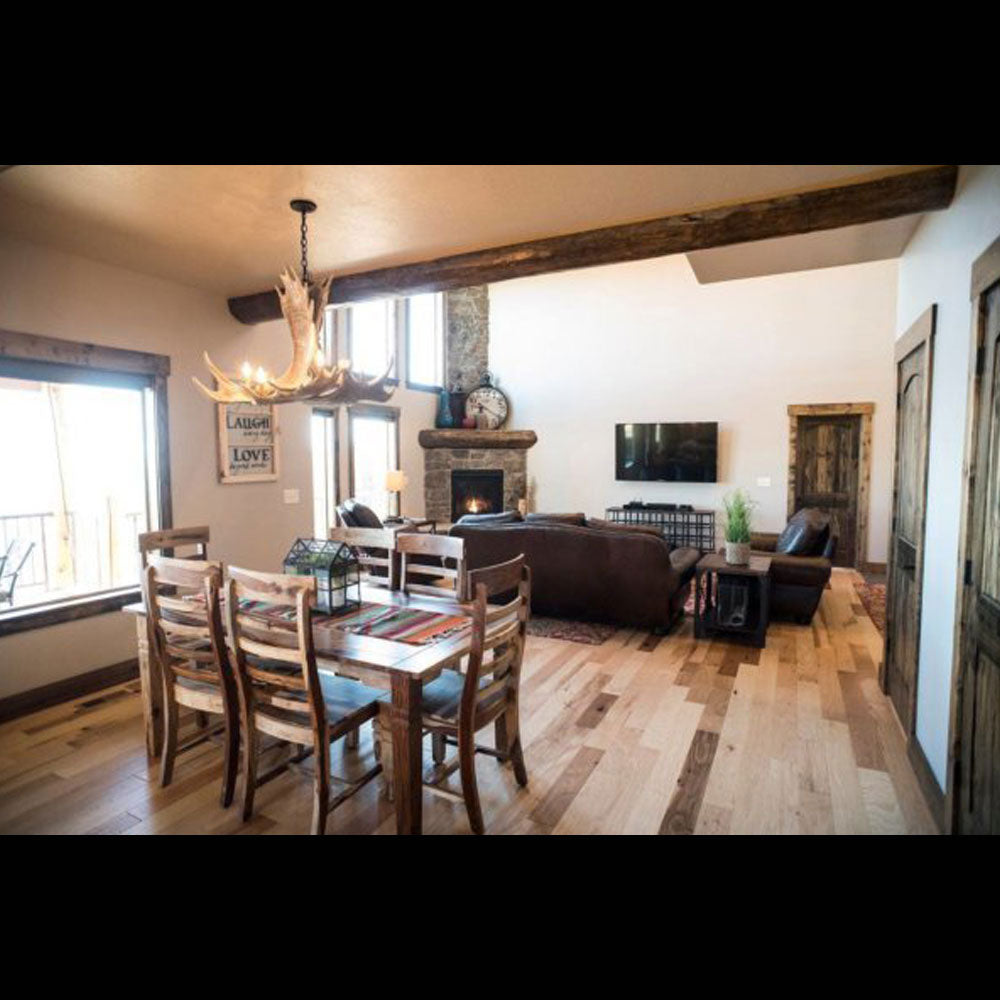 Lustre El Paso com 4 Chifres de Alce