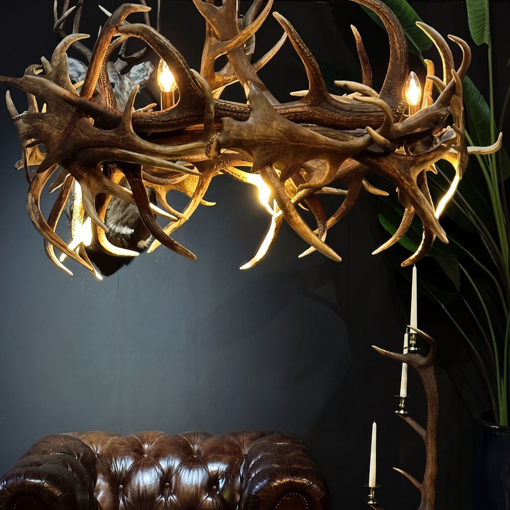 Lustre Dusty Chifres de Cervo