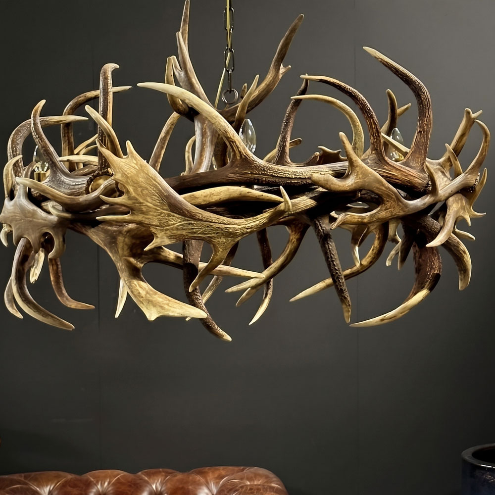 Lustre Dusty Chifres de Cervo